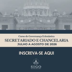 20% de desconto - Curso completo para Governança Eclesiástica para Secretariado e Chancelaria